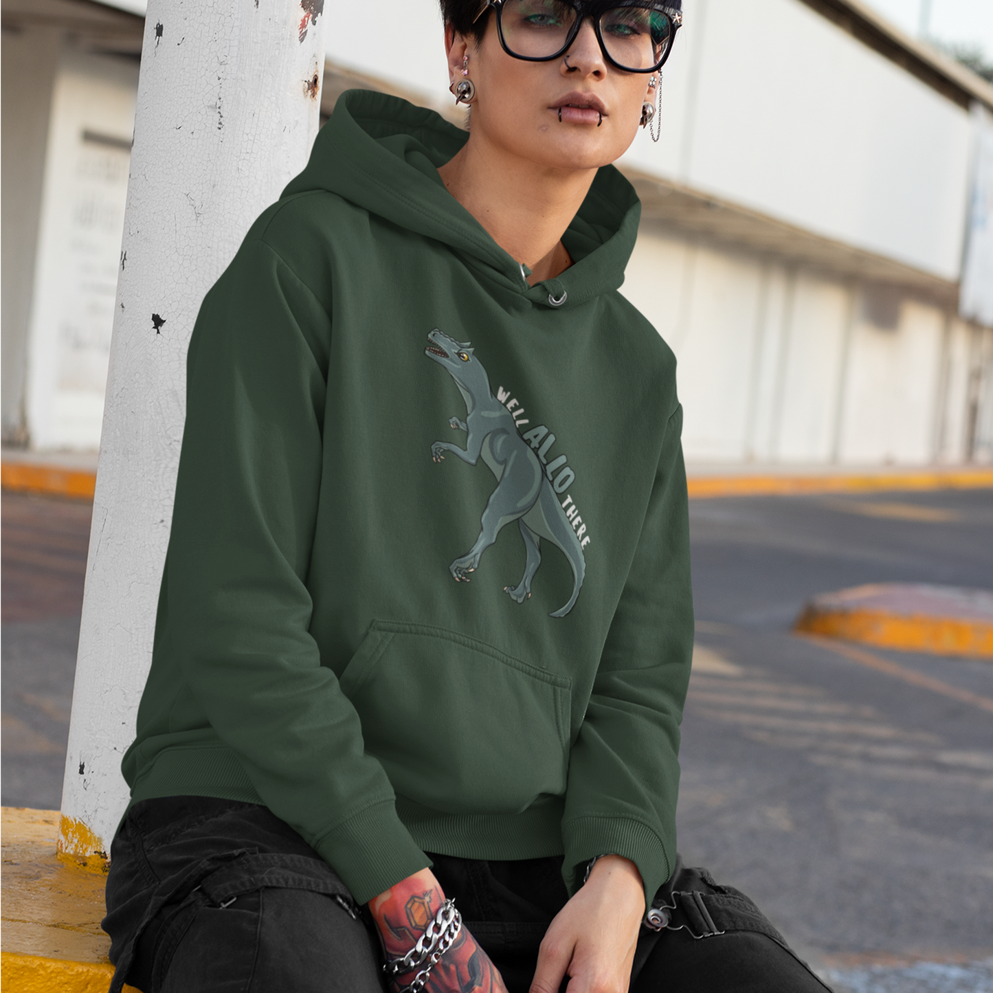 Well Allo There Pullover Hoodie