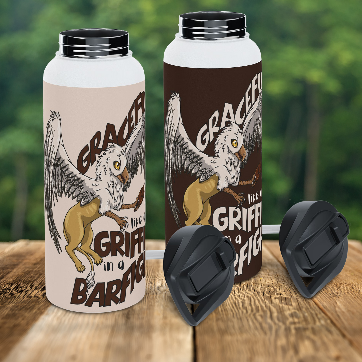 Graceless Griffin Stainless Steel Water Bottle