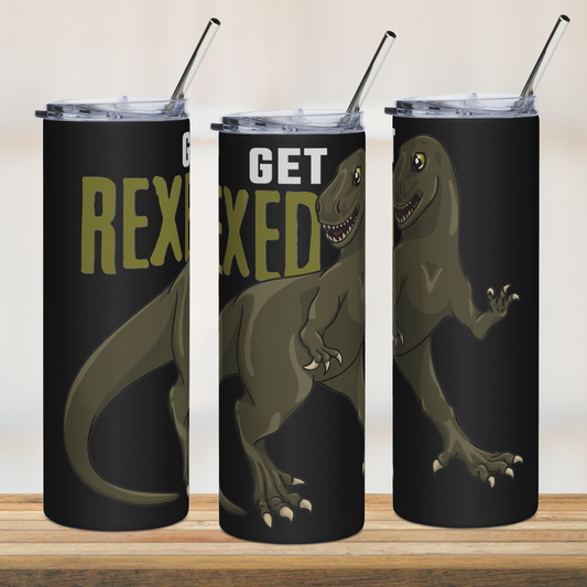 Get Rexed 20oz Tumbler with Straw