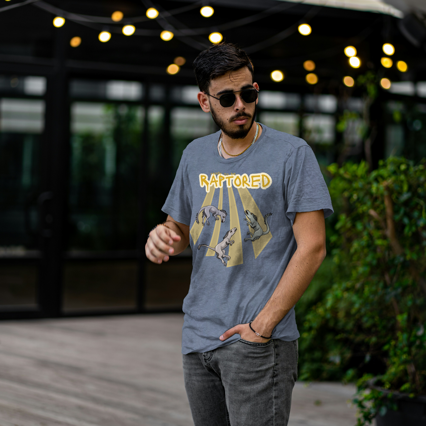 Rapturous Raptors T-Shirt – Soft Cotton Tee, Raptor Design, Unisex Fit