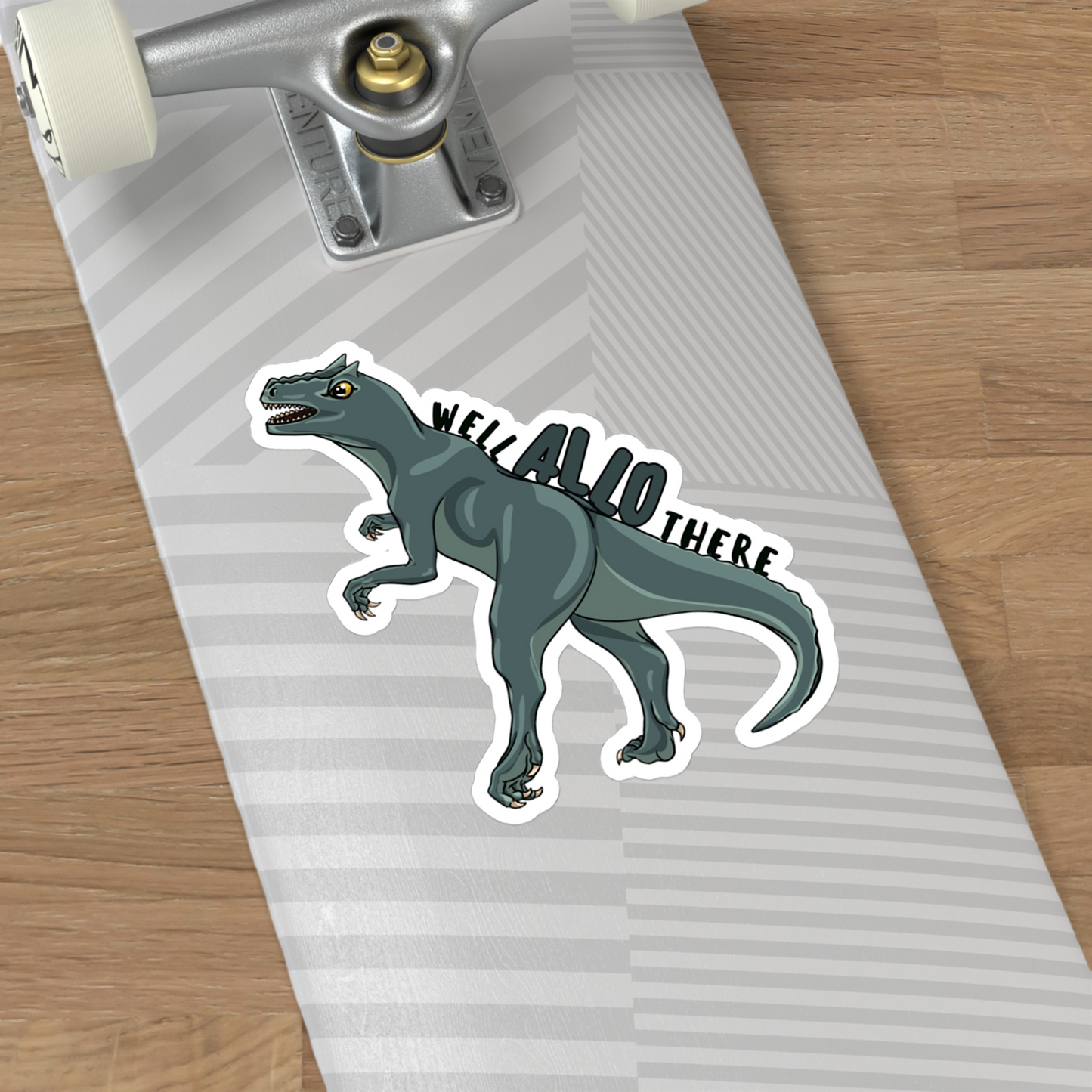 Well Allo There Vinyl Sticker (4 sizes)