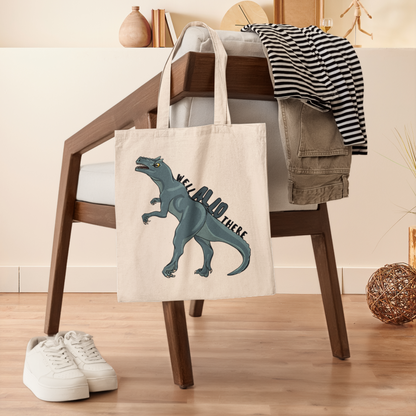 Well Allo There Canvas Tote