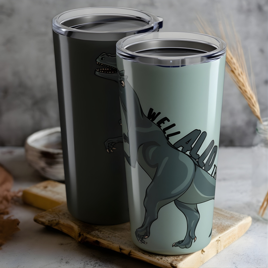 Well Allo There 20oz Stainless Steel Tumbler