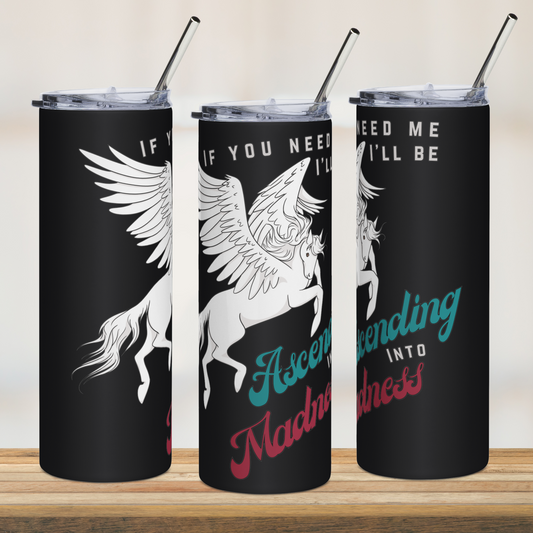 Ascending into Madness 20oz Tumbler with Straw