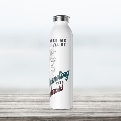 Ascending into Madness Slim Water Bottle