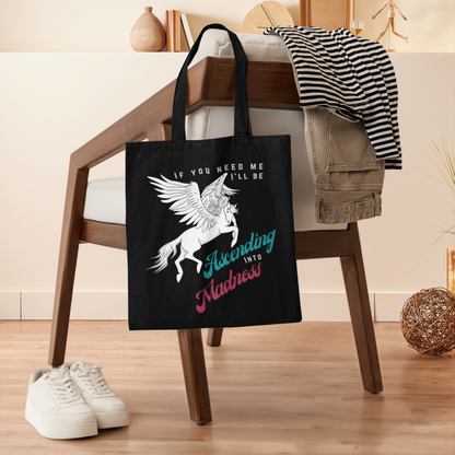 Ascending into Madness Canvas Tote