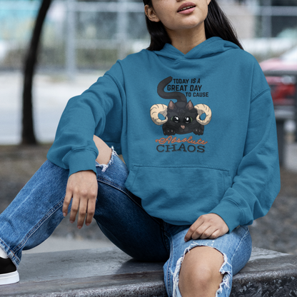Chaos Cat Pullover Hoodie