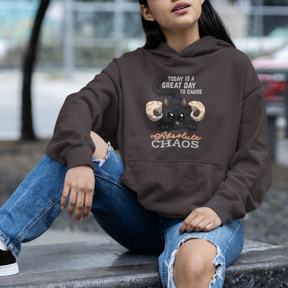 Chaos Cat Pullover Hoodie