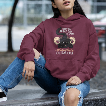 Chaos Cat Pullover Hoodie