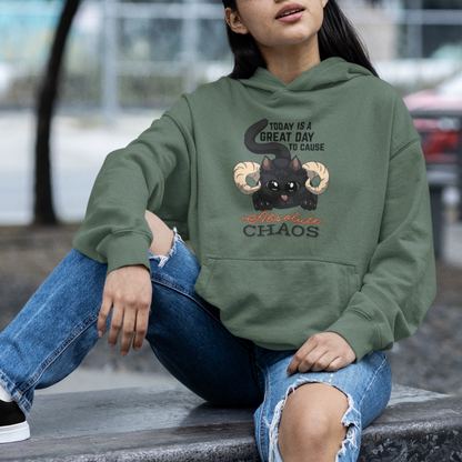 Chaos Cat Pullover Hoodie