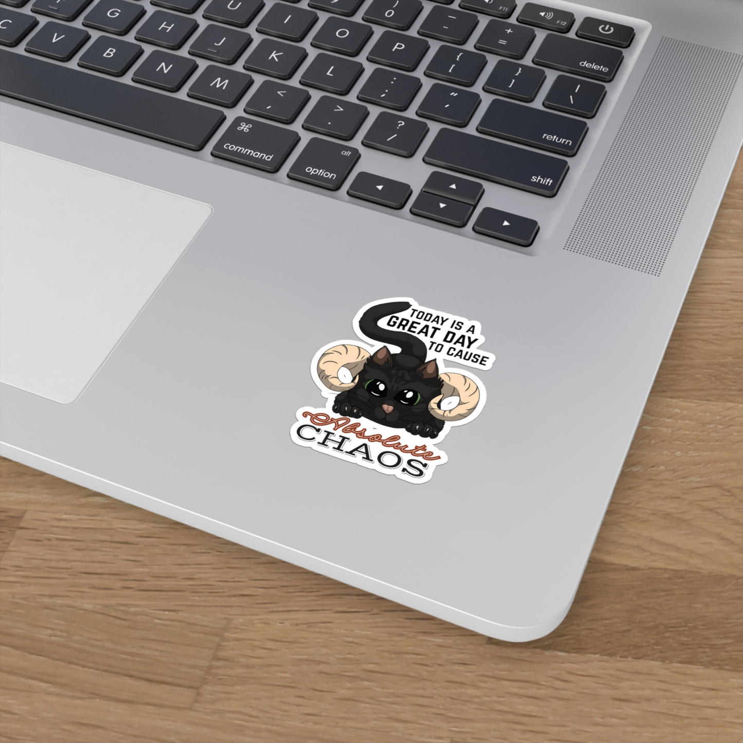 Chaos Cat Vinyl Sticker (4 sizes)