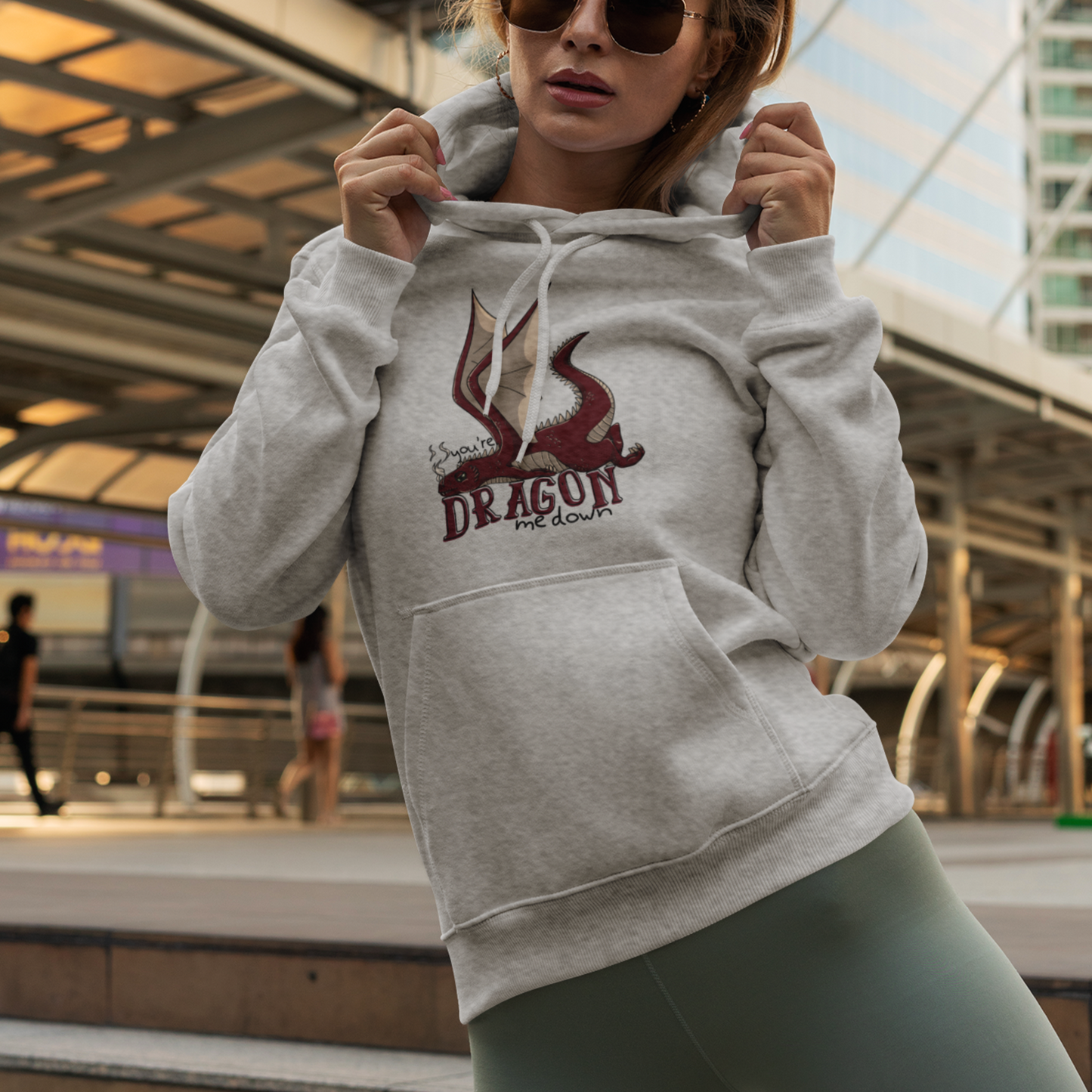 Dragon Me Down Pullover Hoodie