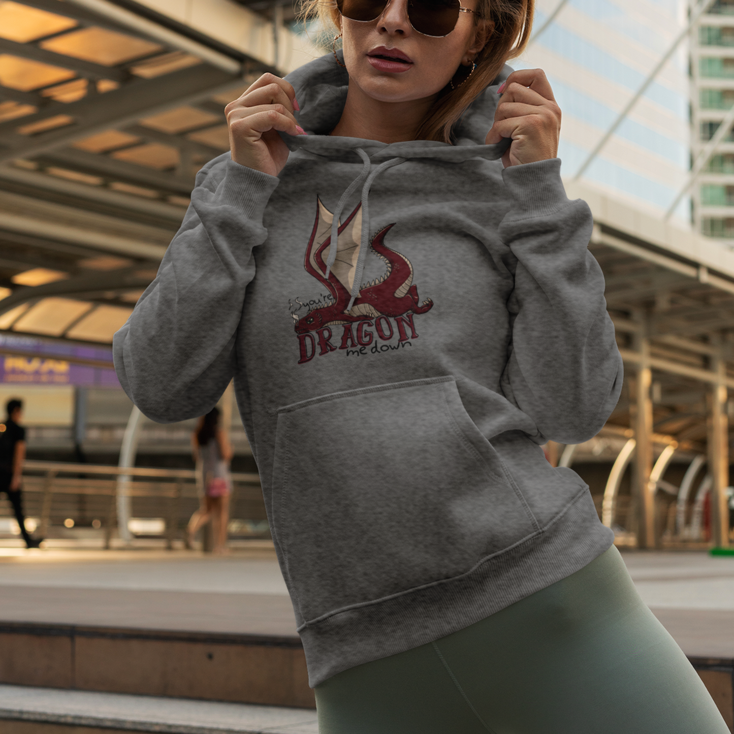 Dragon Me Down Pullover Hoodie