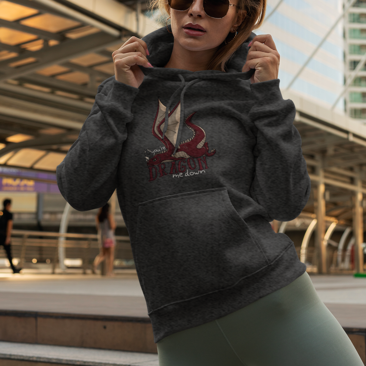 Dragon Me Down Pullover Hoodie