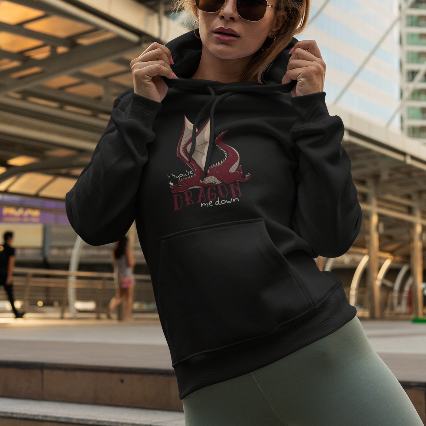 Dragon Me Down Pullover Hoodie