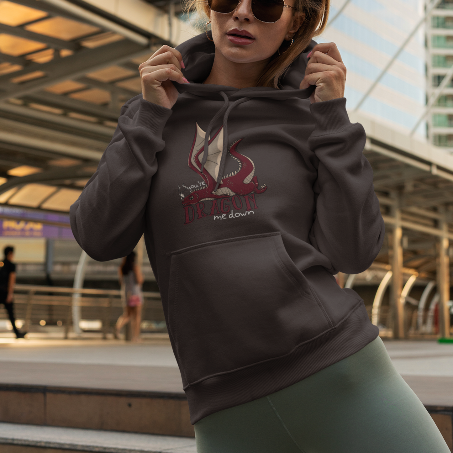 Dragon Me Down Pullover Hoodie