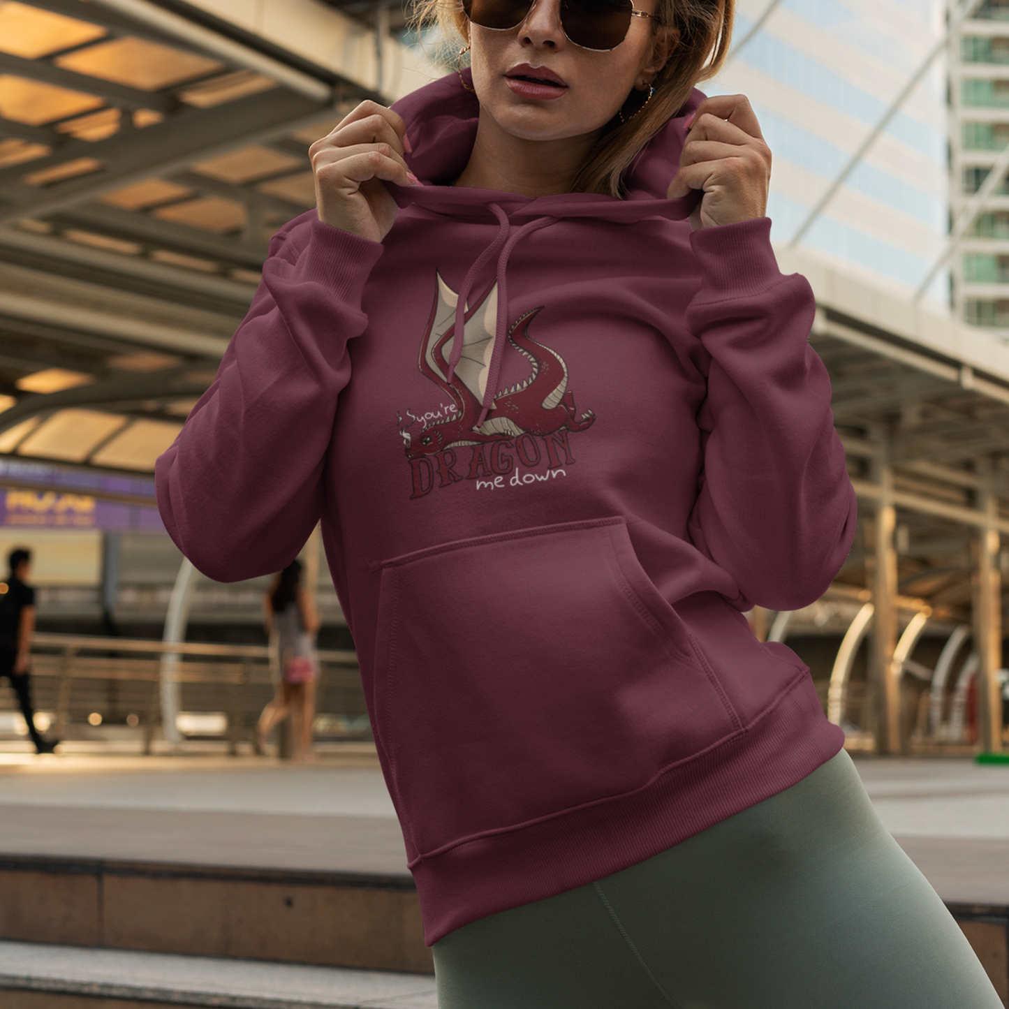 Dragon Me Down Pullover Hoodie