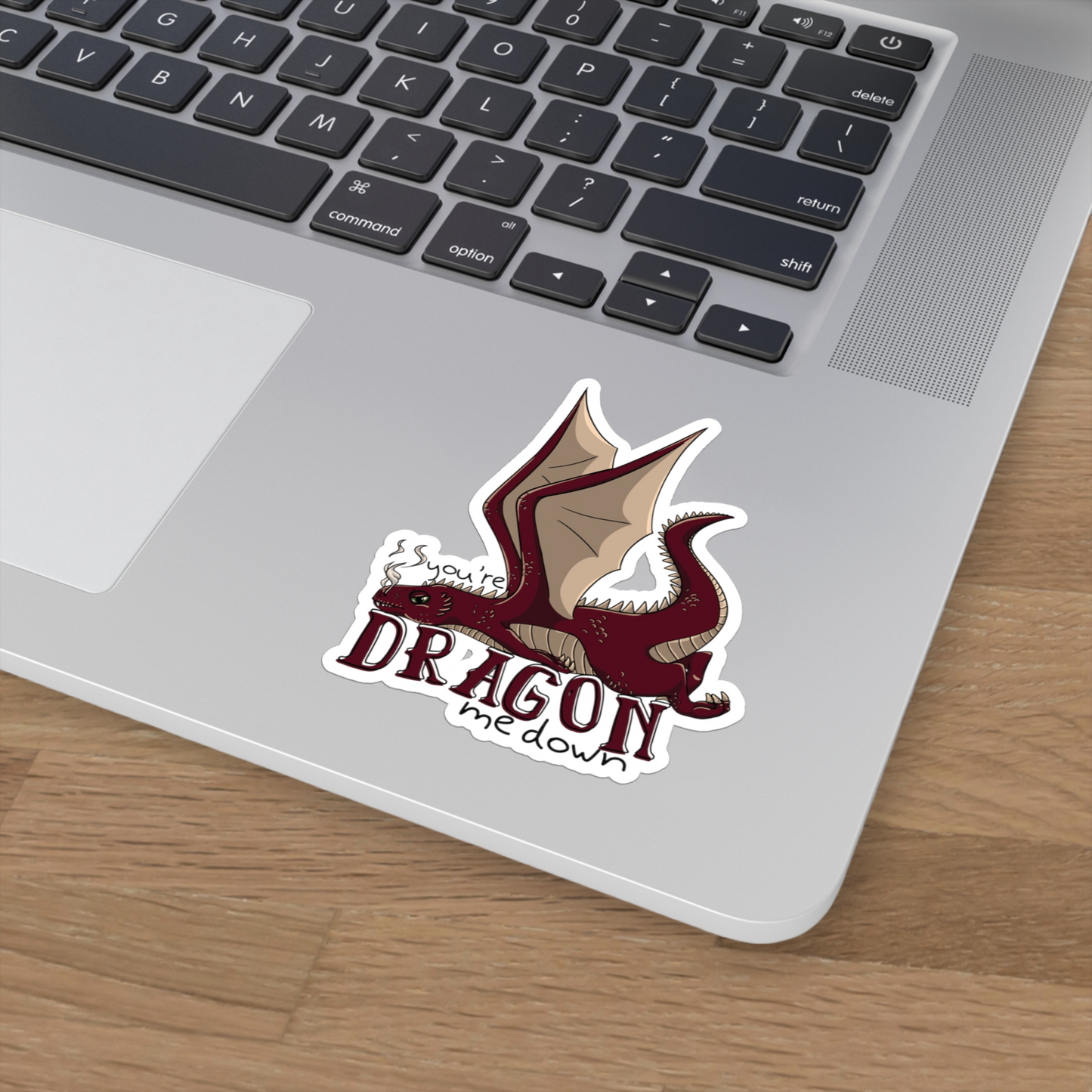 Dragon Me Down Vinyl Sticker (4 sizes)