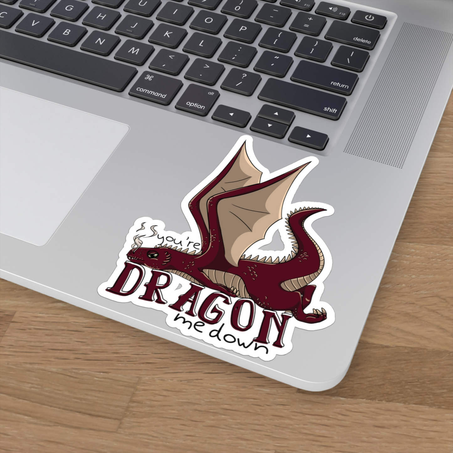 Dragon Me Down Vinyl Sticker (4 sizes)
