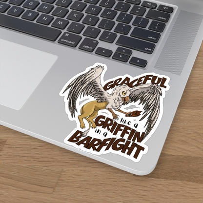 Graceless Griffin Vinyl Sticker