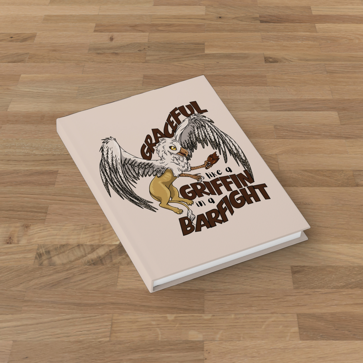 Graceless Griffin Blank 5×7 Hardcover Journal