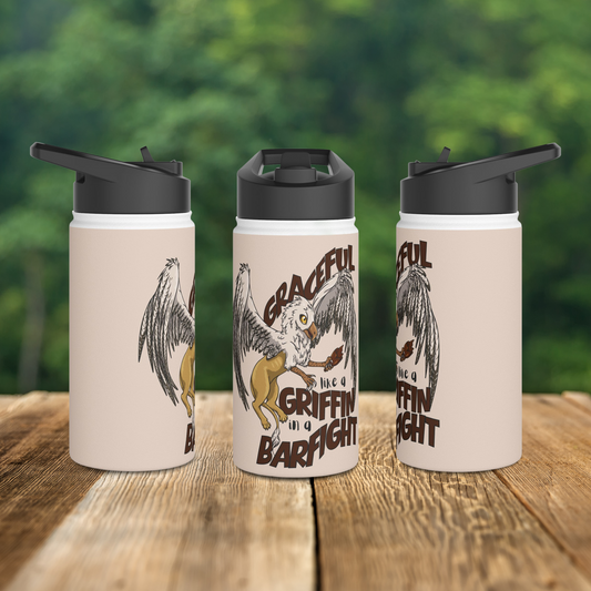Graceless Griffin Stainless Steel Water Bottle