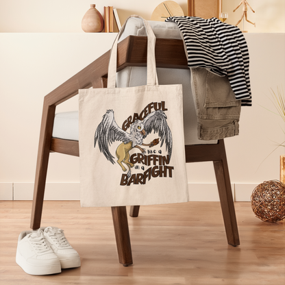 Graceless Griffin Canvas Tote