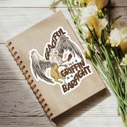 Graceless Griffin Vinyl Sticker