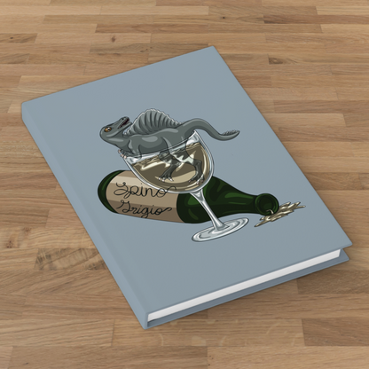 Spino Wino Blank 5×7 Hardcover Journal