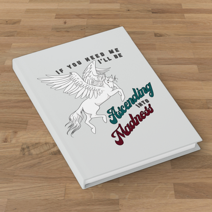 Ascending Into Madness Blank 5×7 Hardcover Journal