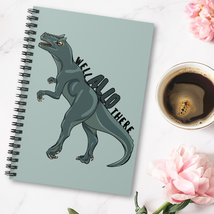 Well Allo There 6x8 Spiral Notebook