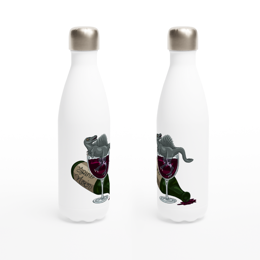 Spino Wino Water Bottle - 17oz Stainless Steel with Spinosaurus Design