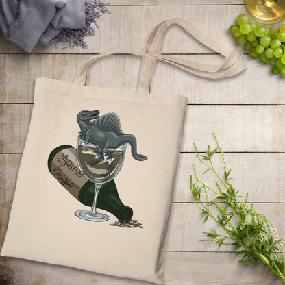 Spino Wino Tote Bag – Eco-Friendly Cotton, Large Capacity
