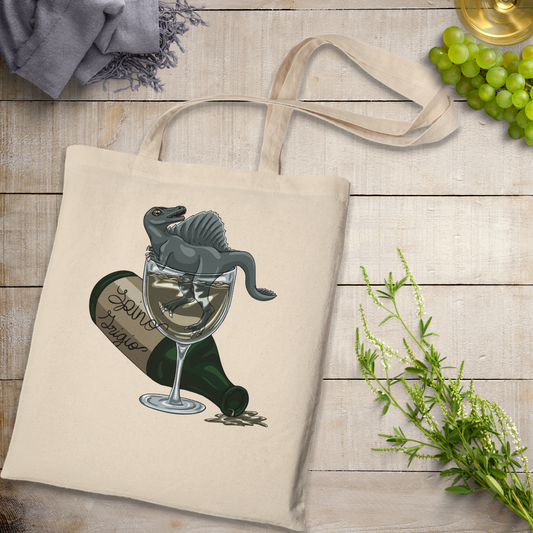 Spino Wino Tote Bag – Eco-Friendly Cotton, Large Capacity