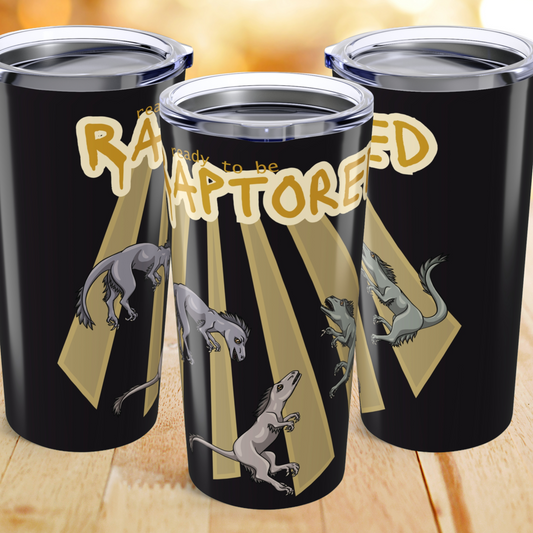 Rapturous Raptors 20oz Stainless Steel Tumbler