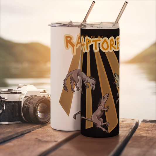 Rapturous Raptors 20oz Tumbler with Straw