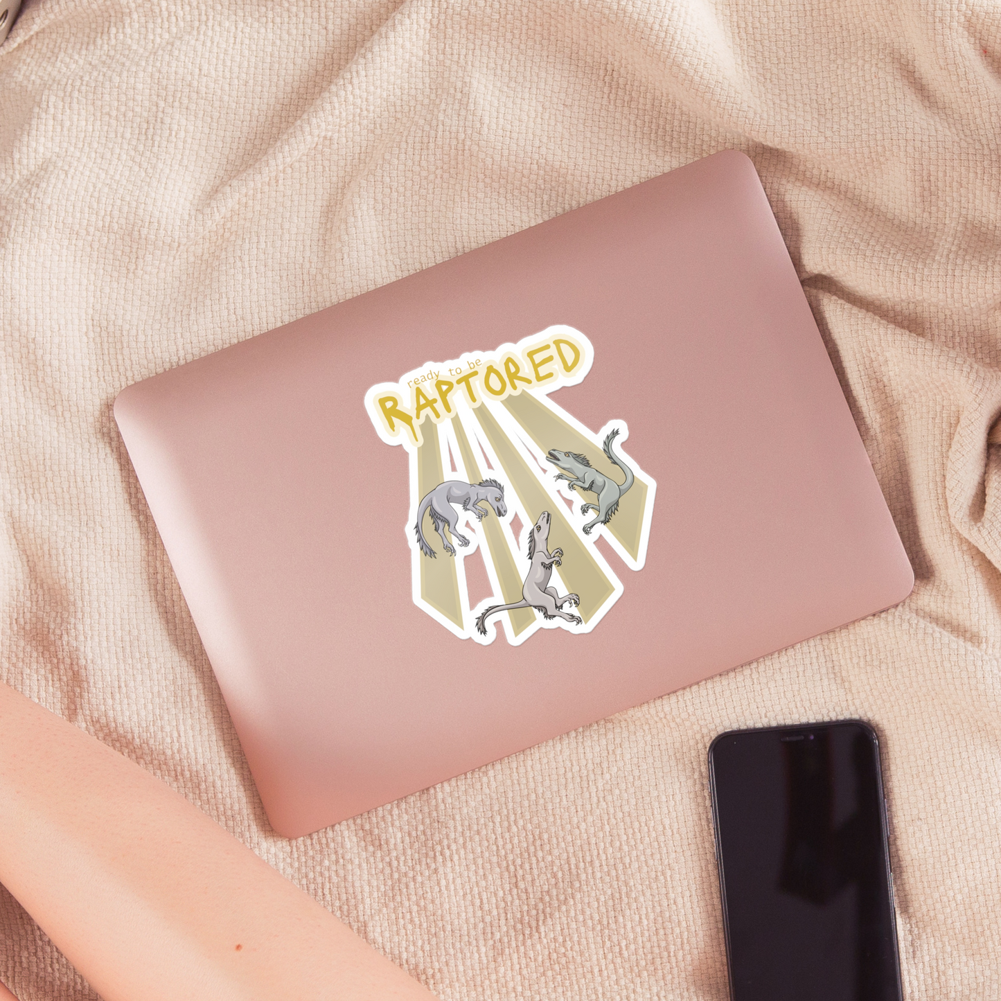 Rapturous Raptors Vinyl Sticker (4 sizes)