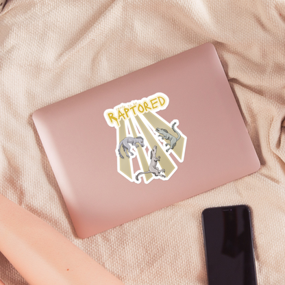 Rapturous Raptors Vinyl Sticker (4 sizes)