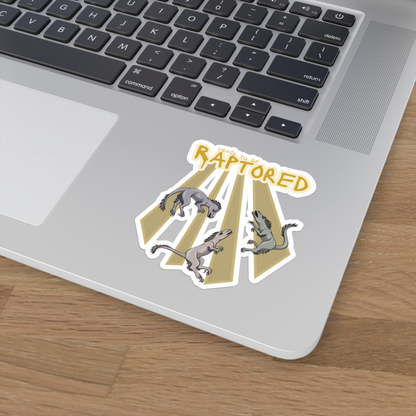 Rapturous Raptors Vinyl Sticker (4 sizes)