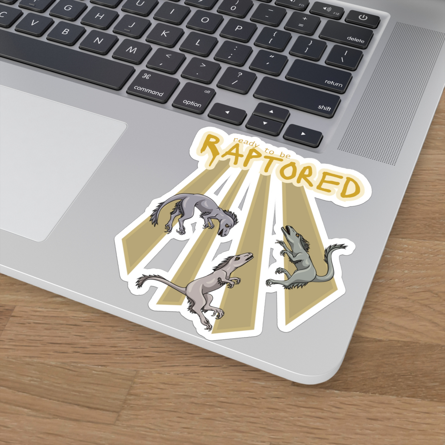 Rapturous Raptors Vinyl Sticker (4 sizes)