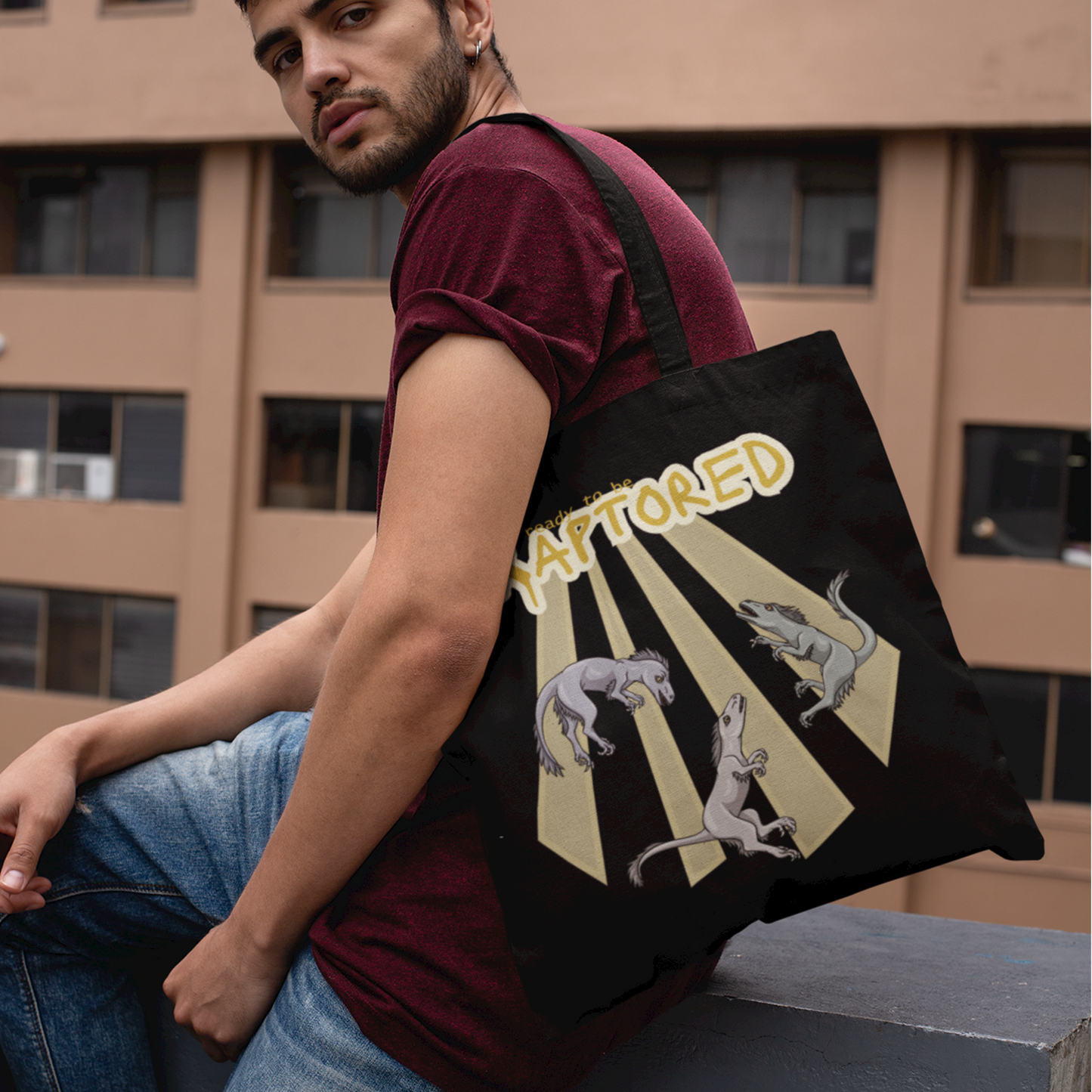 Rapturous Raptors Canvas Tote