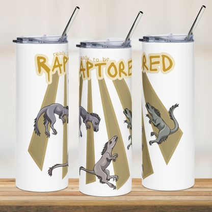 Rapturous Raptors 20oz Tumbler with Straw