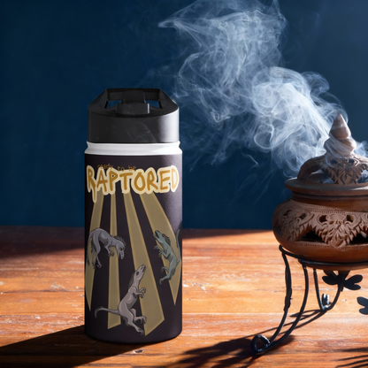 Rapturous Raptors Stainless Steel Sip-Top Water Bottle