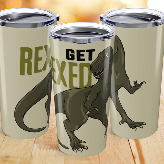 Get Rexed 20oz Stainless Steel Tumbler
