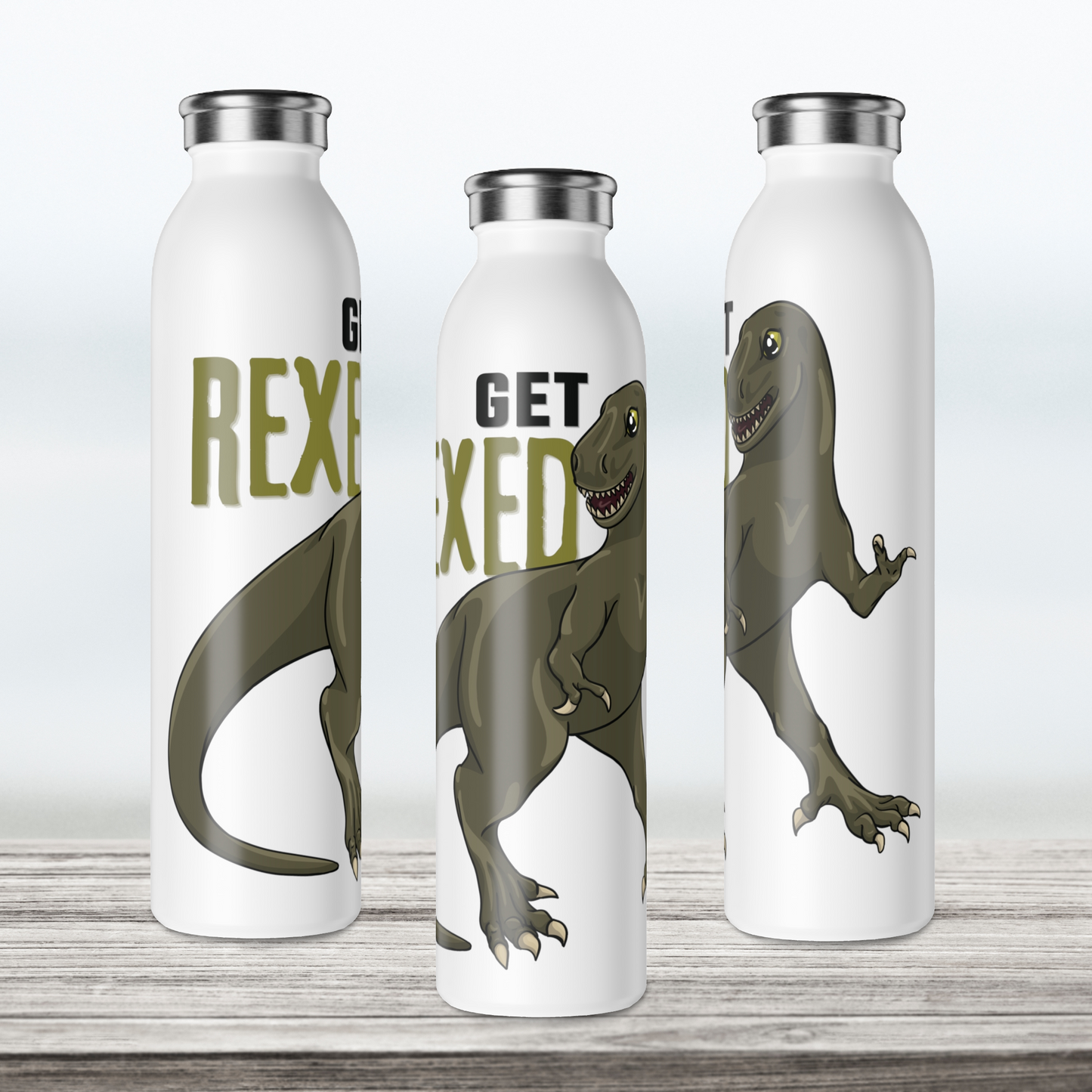 Get Rexed Slim Water Bottle