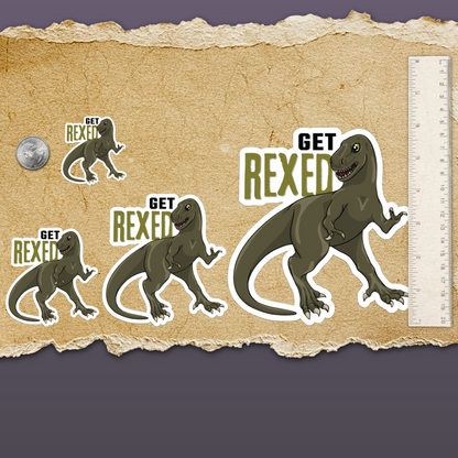 Get Rexed Vinyl Sticker (4 sizes)