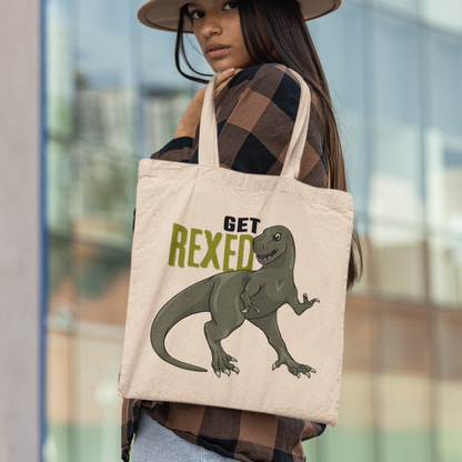 Get Rexed Canvas Tote