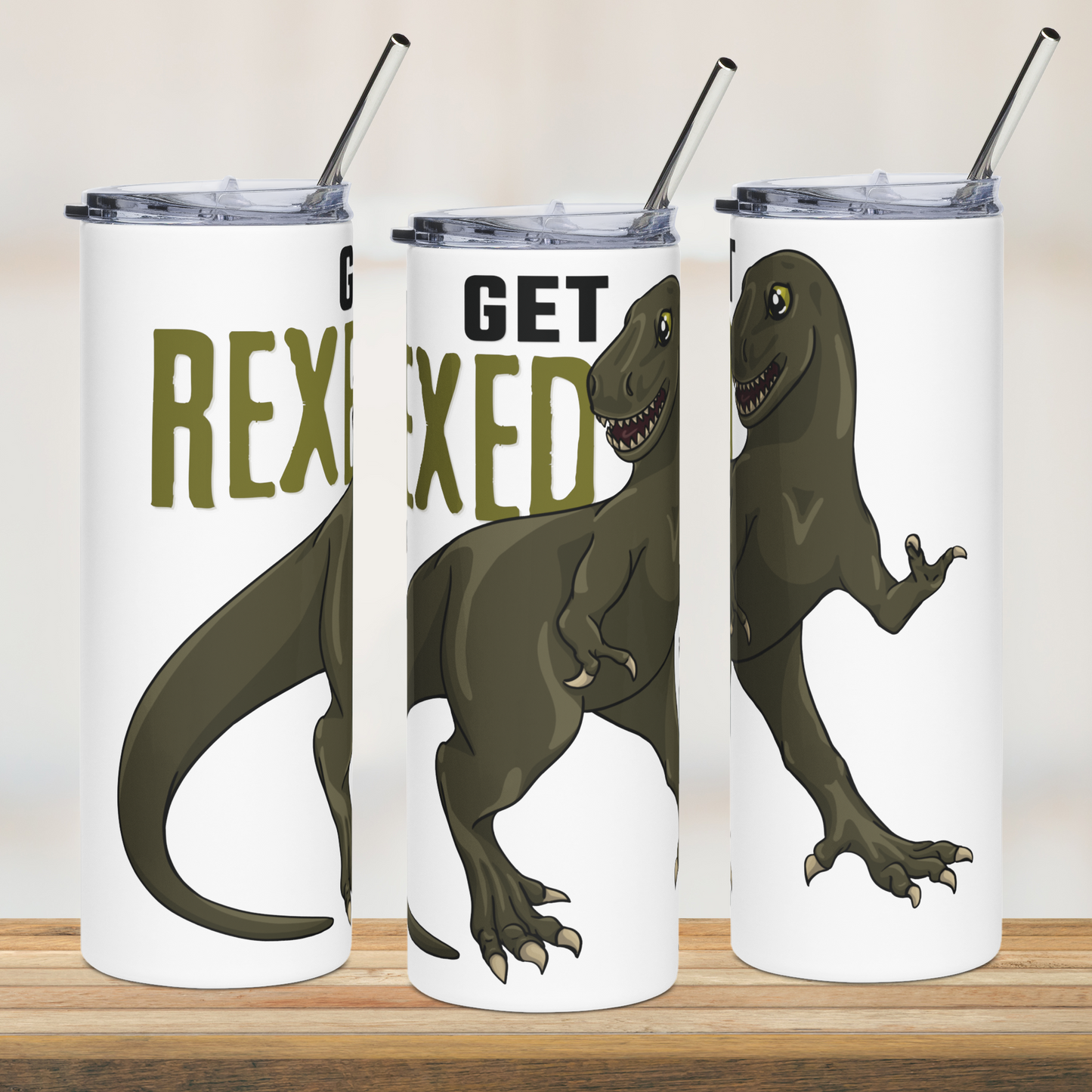 Get Rexed 20oz Tumbler with Straw