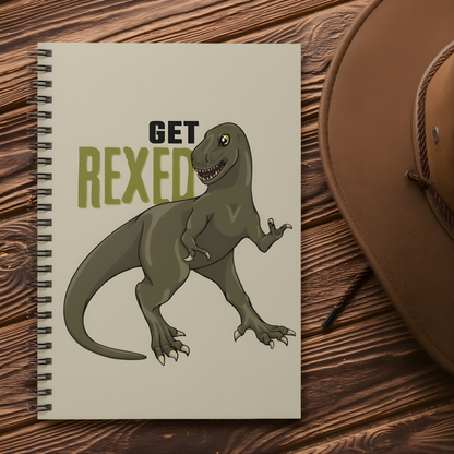Get Rexed 6x8 Spiral Notebook