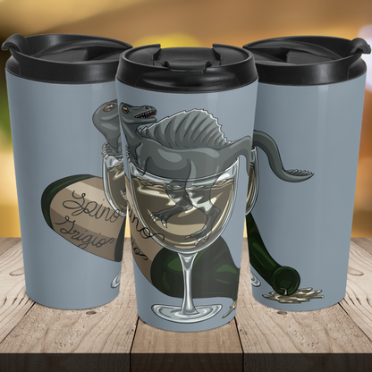 Spino Wino 15oz Insulated Stainless Steel Travel Mug